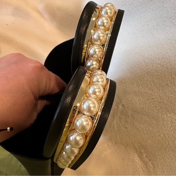 ALL BLACK Footwear Royal Urban Black Leather Slide Sz 41 - Picture 4 of 8